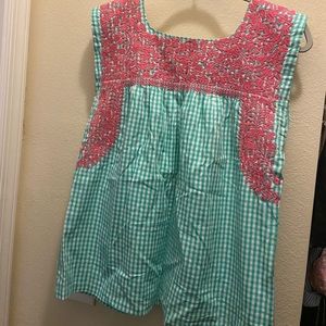 J.Marie embroidered top